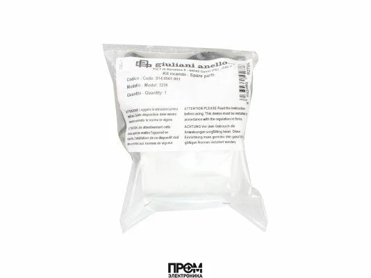 Фильтрующий элемент с прокладкой крышки Giuliani Anello 3236