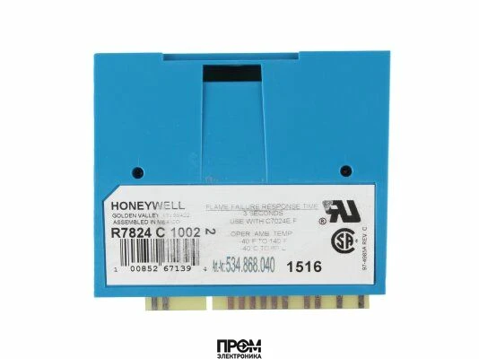 Усилитель сигнала пламени Honeywell R7824 C 1002