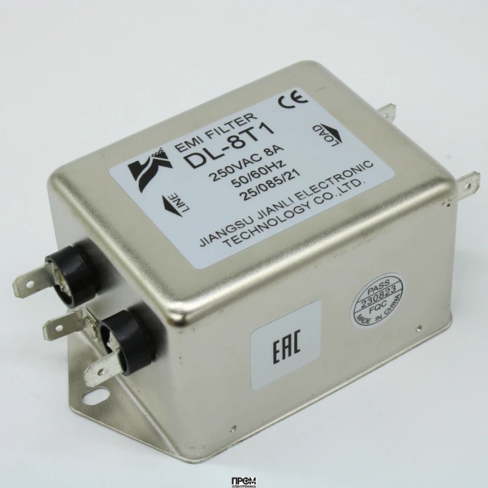 DL-8T1, Фильтр сетевой 250В 8A