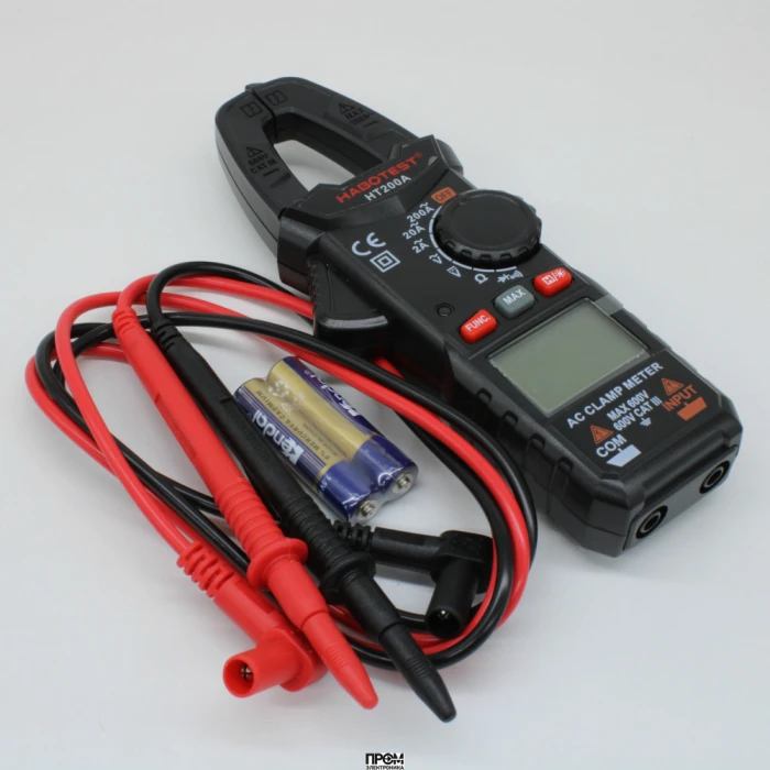 HT200A, Токоизмерительные клещи, переменный ток 200А