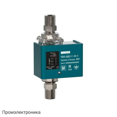 РД55-ДД0,35-1,65-1 - механическое реле перепада давления