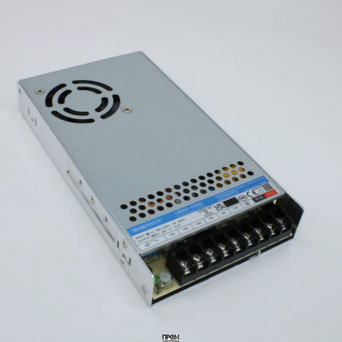 LM350-12B36, Преобразователь AC-DC, 350Вт, выход 36В/9.7А в корпусе на шасси