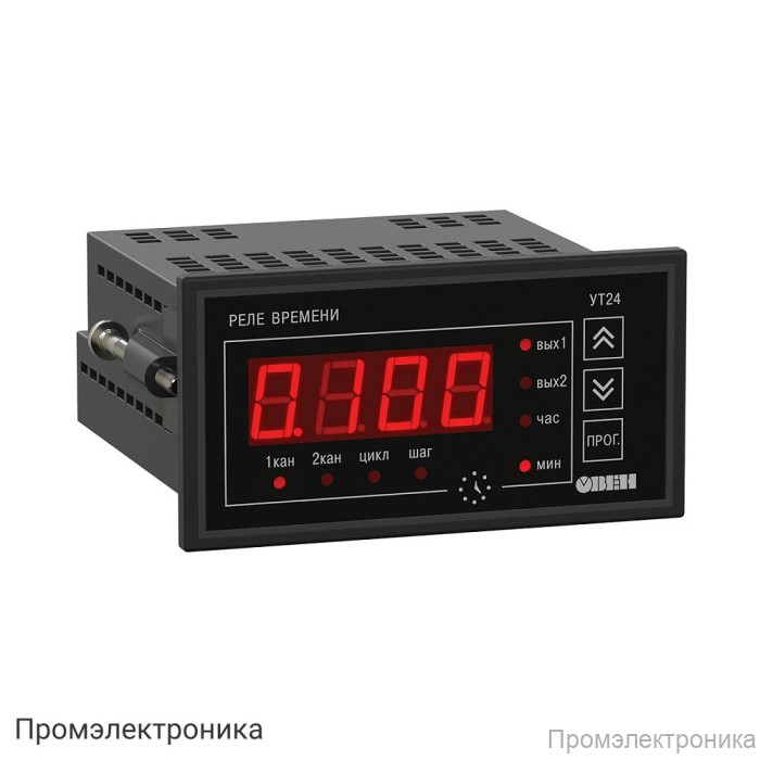 УТ24-Щ2.Р - микропроцессорное реле времени двухканальное