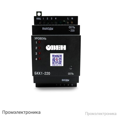 БКК1-220 - блок коммутации кондуктометрических датчиков с питанием 220В