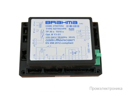 Менеджер горения Brahma NDTM31PR 37607052