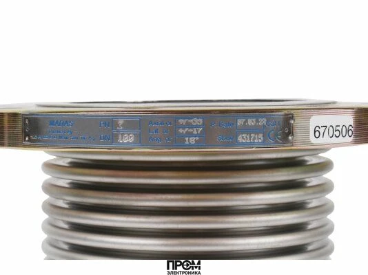 Газовый компенсатор Madas MG-30-100