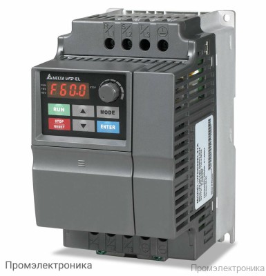Преобразователи частоты Delta Electronics VFD022EL43A (2.2кВт 3ф 400В) серии VFD-EL