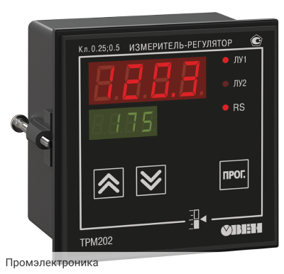 ТРМ202-Щ1.РР - измеритель-регулятор двухканальный с интерфейсом RS-485