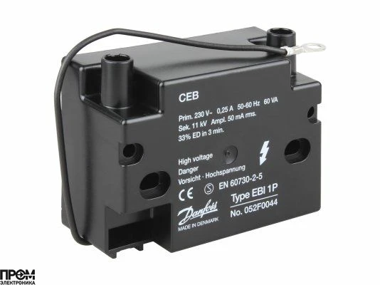 Трансформатор поджига Danfoss EBI 1P 052F0044