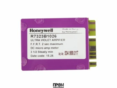 Усилитель сигнала пламени Honeywell R7323B1026