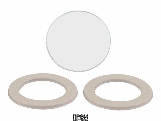 Смотровое стекло с комплектом прокладок De Dietrich 80157700