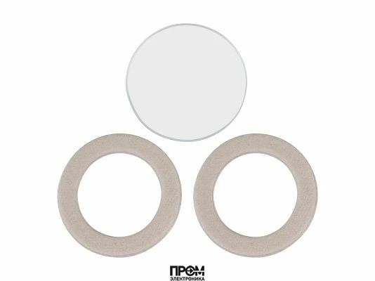 Смотровое стекло с комплектом прокладок De Dietrich 80157700