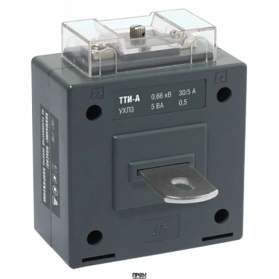 Трансформатор тока ТТИ-А 400/5А кл. точн. 0.5S 5В.А ITT10-3-05-0400, Трансформатор измерительный (трансформатор тока)