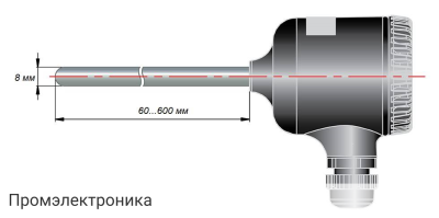 ДТС015Е.EXIA - термопреобразователь сопротивления с выходным сигналом 4...20 мА в искробезопасном исполнении