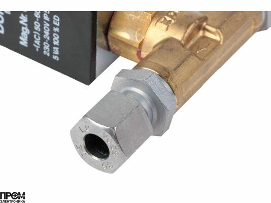 Электромагнитный клапан, одноступенчатый Dungs MV 502 с патрубковым соединением