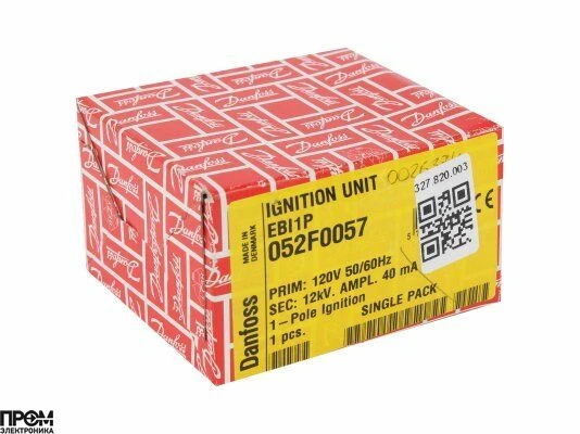Трансформатор розжига Danfoss EBI 1P 052F0057