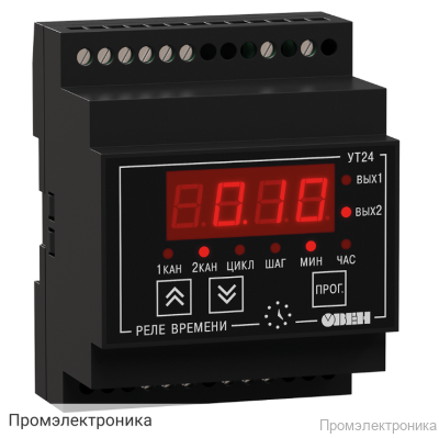 УТ1-Д - двухканальный таймер реального времени