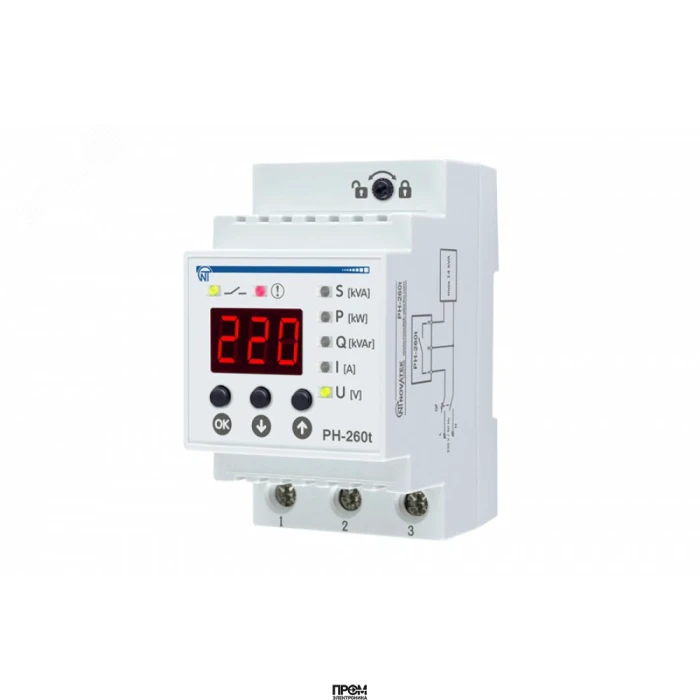 Реле напряжения РН-260т 3425600260т, Реле контроля