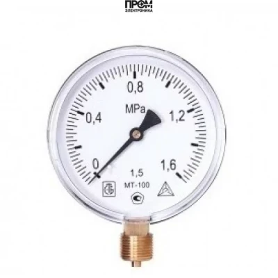 Манометр МТ-160 0-1,6 МПа М20 БАГОРИЯ