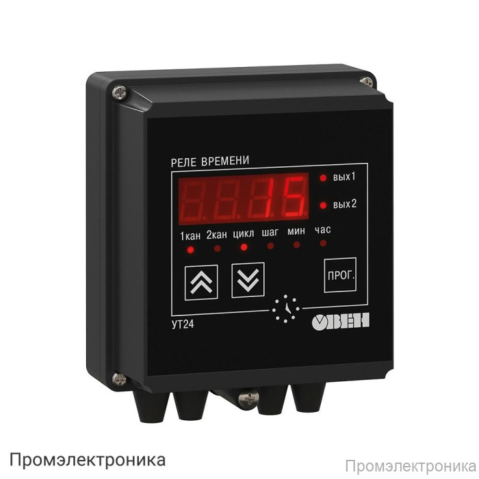 УТ24-Н.Р - микропроцессорное реле времени двухканальное