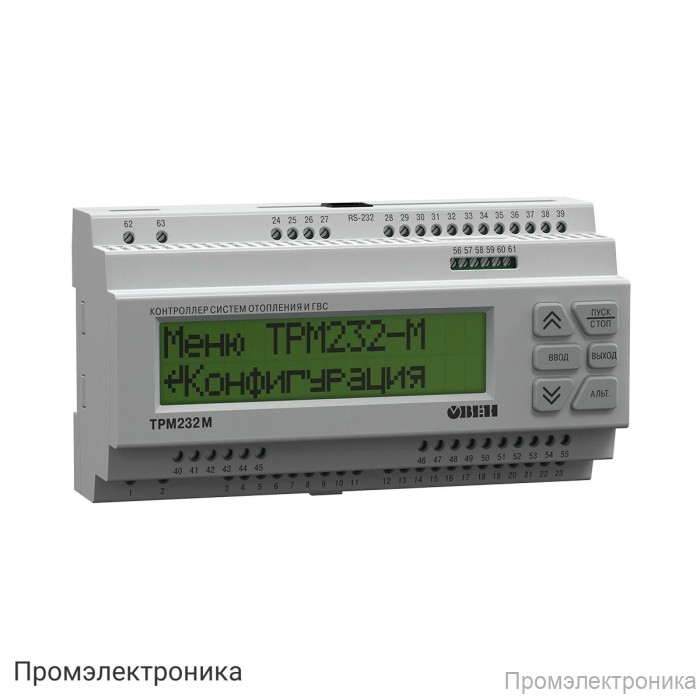 ТРМ232М-Р - контроллер для систем отопления и ГВС с релейными выходами