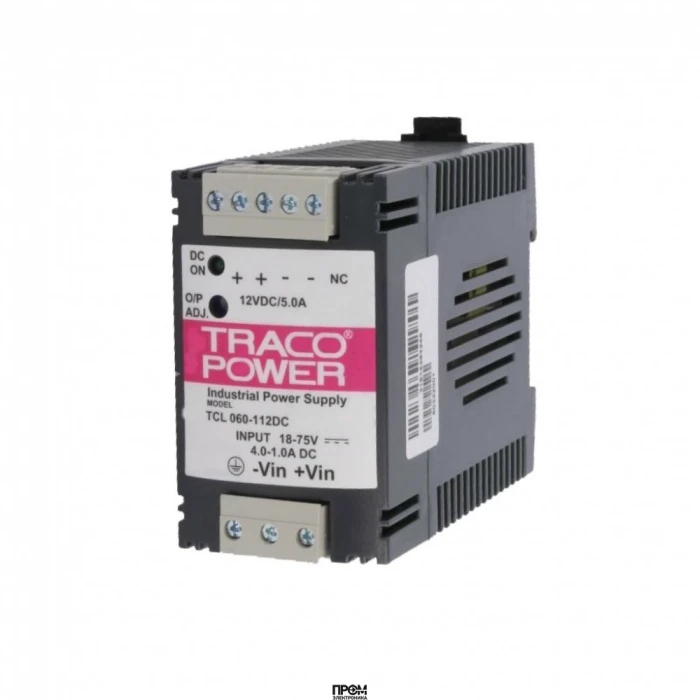 TCL 060-124, Преобразователь AC/DC на DIN-рейку, 60Вт
