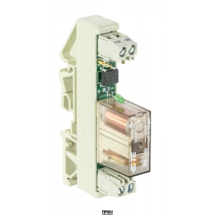 Реле WRS-REL-1S-48V20M, Интерфейсный релейный модуль, 1 замыкающий контакт, материал контакта: AgNi 0,15 + 10 ? Au, рабочее напряжение: 24 V AC/DC, номинальное напряжение переключения: 48 V DC, коммутируемый ток: 20 mA, с винтовой фиксацией провода, серия