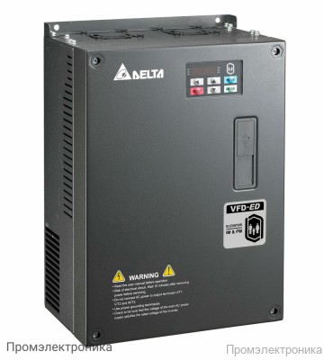 Лифтовые преобразователи частоты Delta Electronics VFD150ED43S (15кВт 3ф 400В) серии VFD-ED