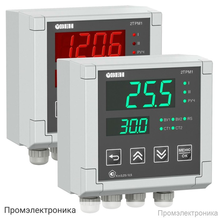 2ТРМ1-Н.У2.РР - погодозависимый двухканальный регулятор