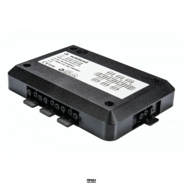 Коробка распред. 99.238.0028.0, Распределительная коробка BLACKBOX, 3 полюса: 1 вход GST18i3 / 7 выходов GST18i3, с монтажными фланцами, цвет: черный серия gesis GST18i3
