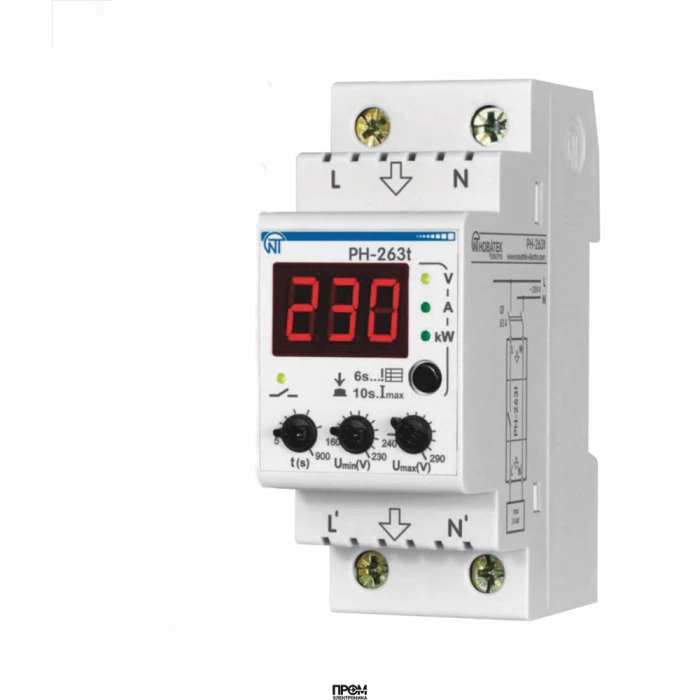 Реле напряжения PH-263 T 3425600263т, Реле контроля