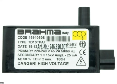 Трансформатор розжига Brahma TD1STPAF 15910508