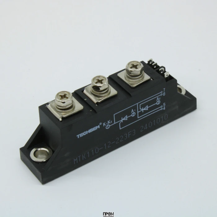 MTK110-12-223F3, Тиристорный модуль;1200В;110А; аналог TT104N12KOF-К