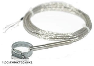 ТСП754 - термосопротивление для крепления на трубу