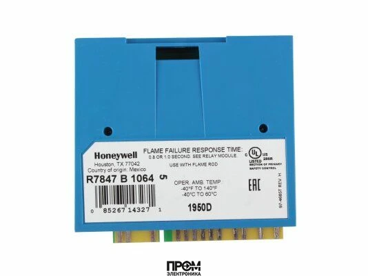 Усилитель сигнала пламени Honeywell R7847 B 1064