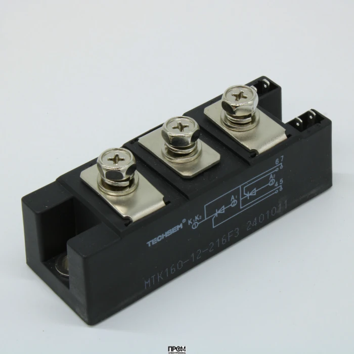 MTK160-12-216F3, Тиристорный модуль;1200В;160А; аналог TT162N12KOF-К
