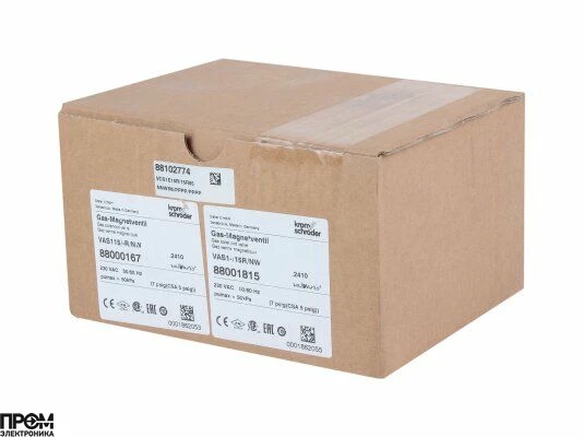 Двойной электромагнитный клапан Kromschroder VCS 1E15R/15R05NNWR6