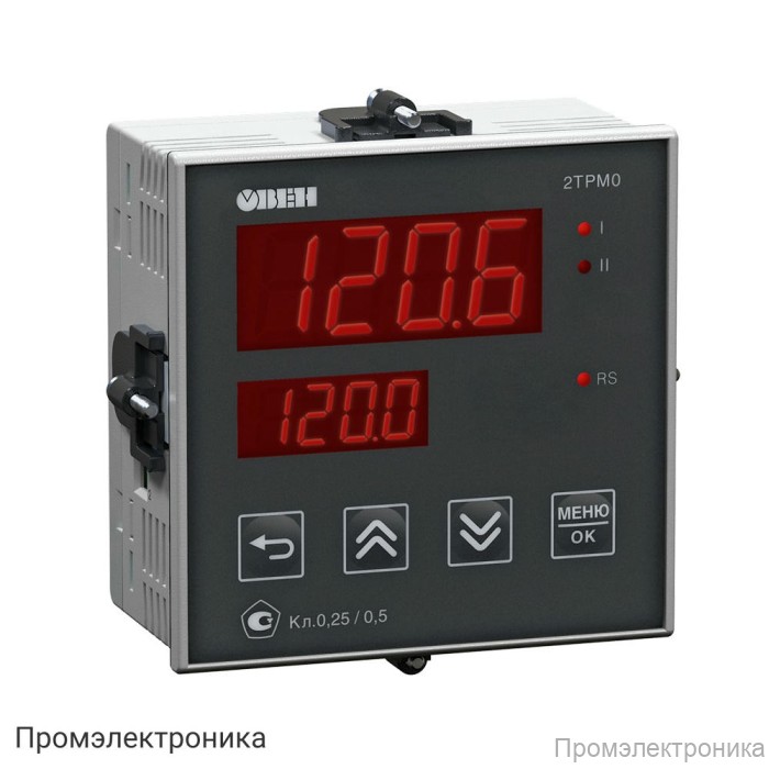 2ТРМ0-Щ1.У2.RS - обновленный двухканальный измеритель с интерфейсом RS-485