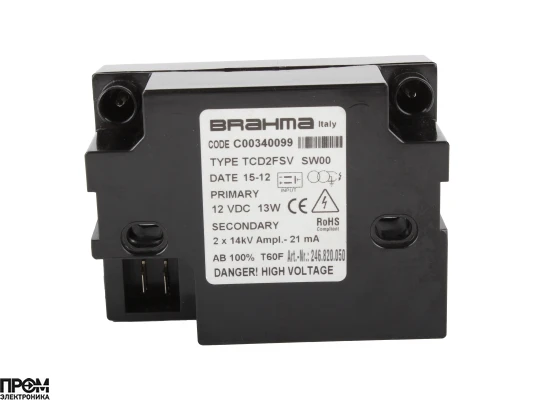 Трансформатор розжига Brahma TCD2FSV C00340099