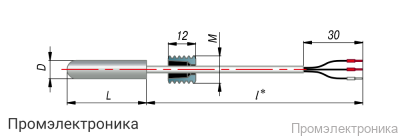 ДТС654 - термопреобразователь сопротивления