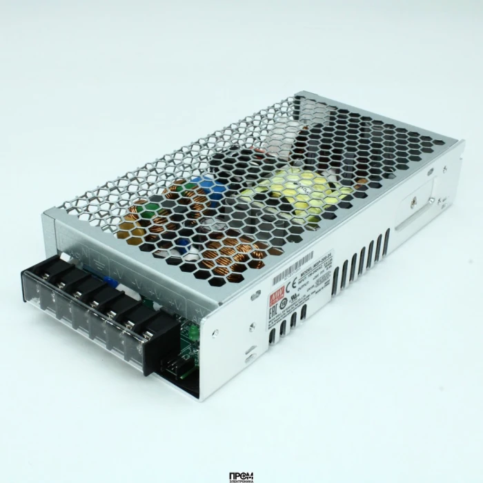 MSP-200-24, AC-DC, med, ККМ, 200Вт, вход 85…264В AC, 47…63Гц /120…370В DC, выход 24В/8.4A, рег. вых 21.6…28.8В, изоляция 4000В AC, в кожухе 199х98х38мм, -40…+70°С, доп. выход 5В/0.3А