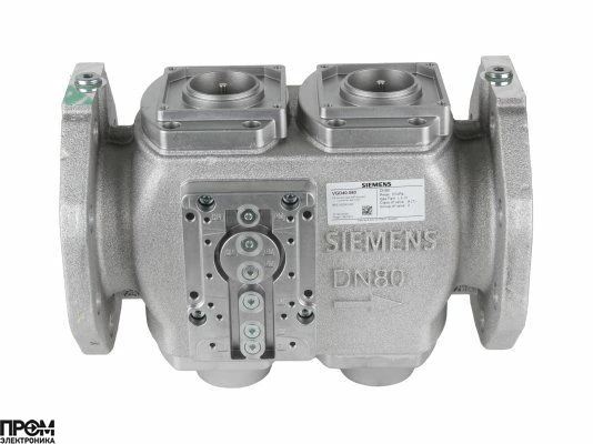Газовый электромагнитный клапан Siemens VGD40.080