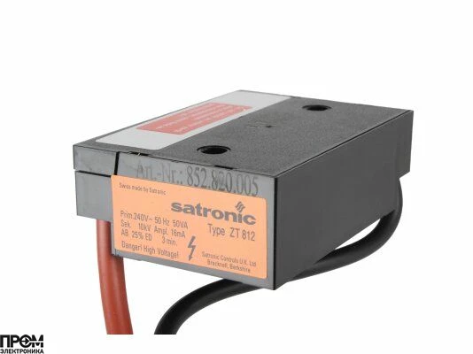 Трансформатор розжига Satronic / Honeywell ZT812