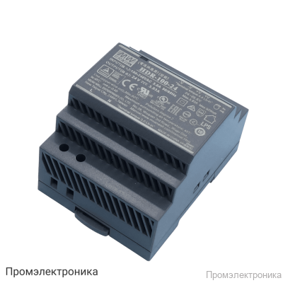 HDR-100-24 - блок питания AC-DC, 92Вт