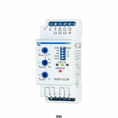 Реле напряжения РНПП-311М 3ф 3425601311, Реле контроля