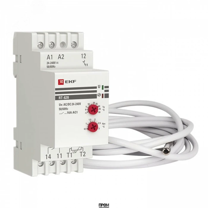 Реле температуры RT-820 RT-820, Реле контроля