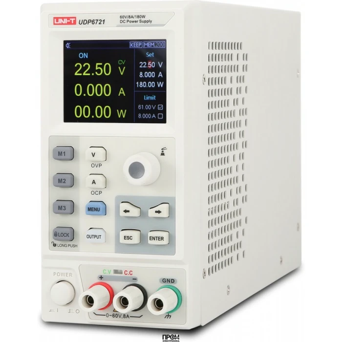 UDP6721, Источник питания программируемый 1 канал 60V 8A