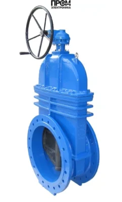 30ч39рЗадвижка аналог МЗВ Ду1000 Ру10 с редуктором