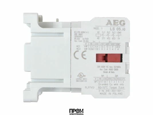 Миниконтактор AEG LS 05.10-50