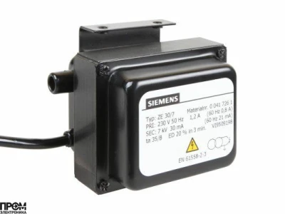 Трансформатор поджига Siemens ZE 30/7 00417261